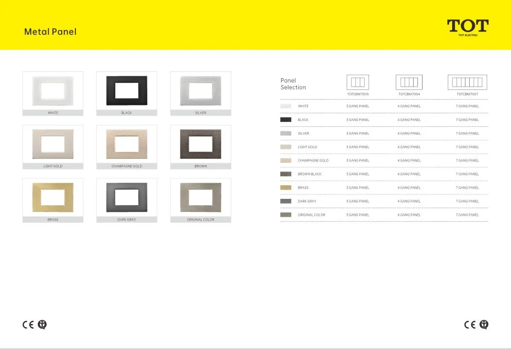 7 Gang Wall Switch and Socket Outlets for Italy and Europe