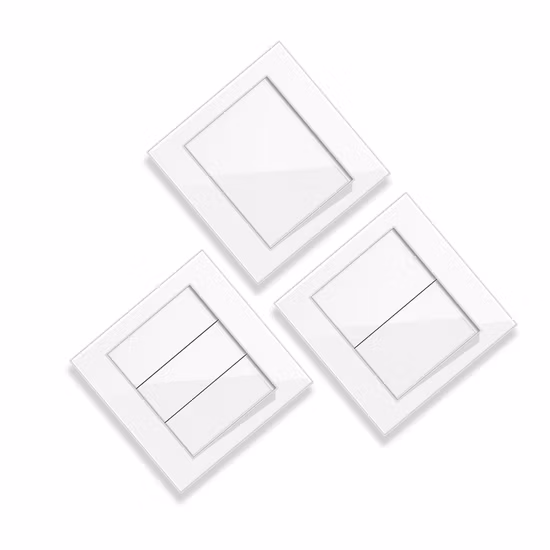 S3.1 UK 2 ギャング 13A FM スイッチソケット大型パネル LED スマートウォールスイッチライトネオン付き