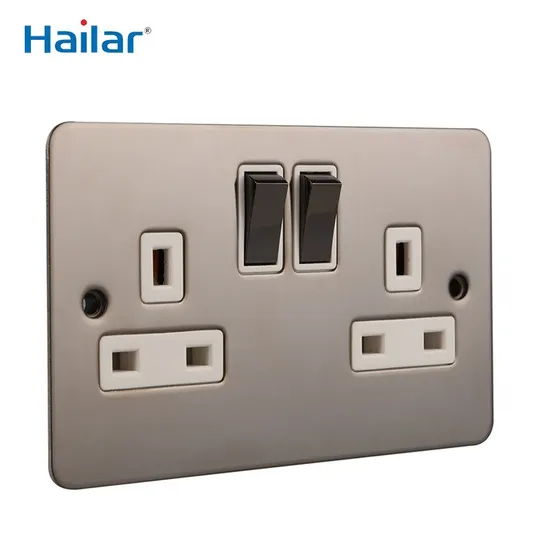 Hailar UK 標準 13A 1 ギャング スイッチ ユニバーサル USB ソケット