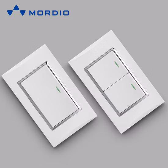 新しいファッション南アメリカ標準 15A 国際中国壁電気スイッチソケット