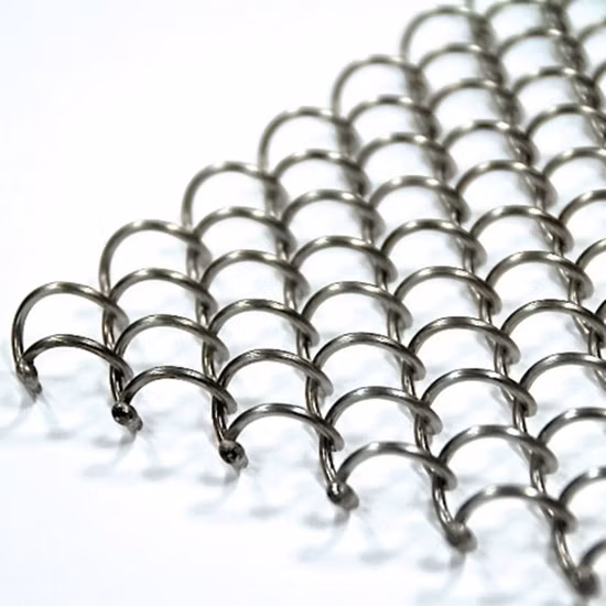 電気モーター付き建築金属メッシュ カーテン コイル カーテン