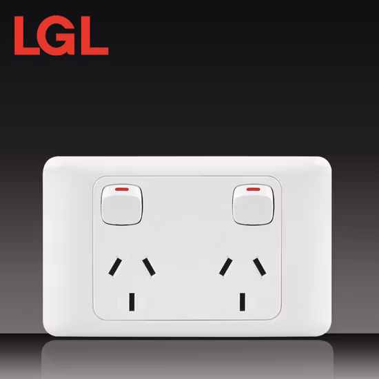 中国工場 Igoto SAA オーストラリア電灯壁スイッチ 10A 水平単一パワーポイント壁スイッチ